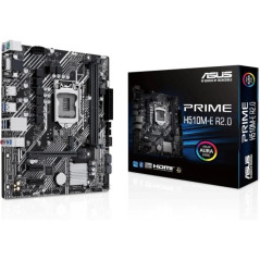 Carte mère Asus Prime H510M-E R2.0 Intel 1200 2x DDR4, Intel® 1 Go Ethernet, USB 3.2 Gen 1 Type A, MicroATX